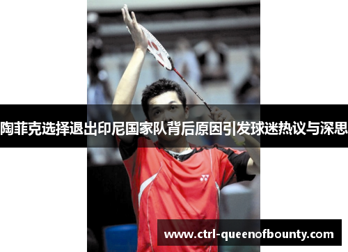 陶菲克选择退出印尼国家队背后原因引发球迷热议与深思