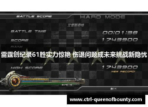 雷霆创纪录61胜实力惊艳 伤退问题成未来挑战新隐忧